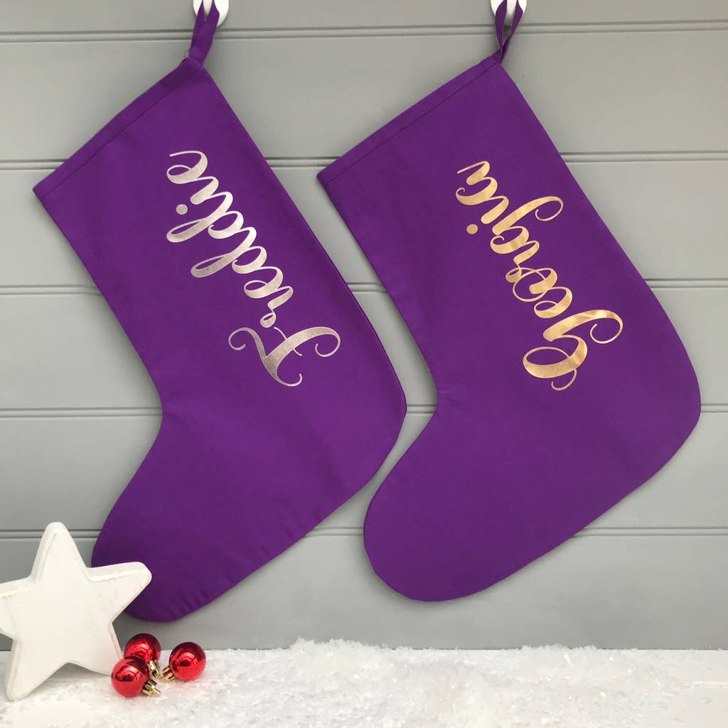 personalised-foil-name-christmas-stocking-by-pink-pineapple-home