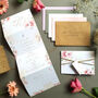 Pink Blossom Wedding Invitations Sample, thumbnail 5 of 7