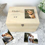 Personalised Heart Paw Photo Pet Memorial Keepsake Box, thumbnail 2 of 10
