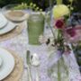Purple And Green Floral Tablecloth, thumbnail 5 of 9