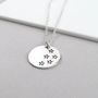 50th Birthday Stars Necklace, thumbnail 3 of 3