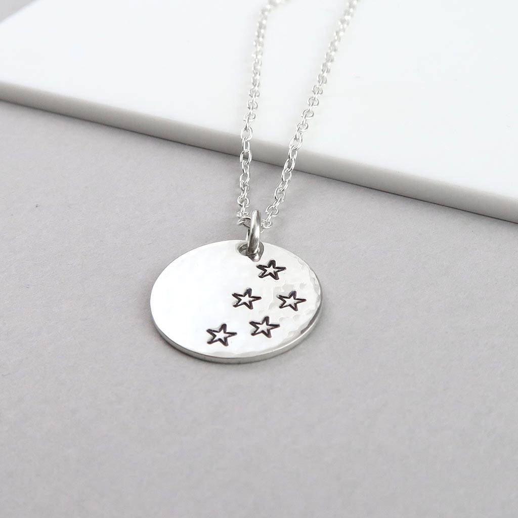 50th Birthday Stars Necklace By Wished For
