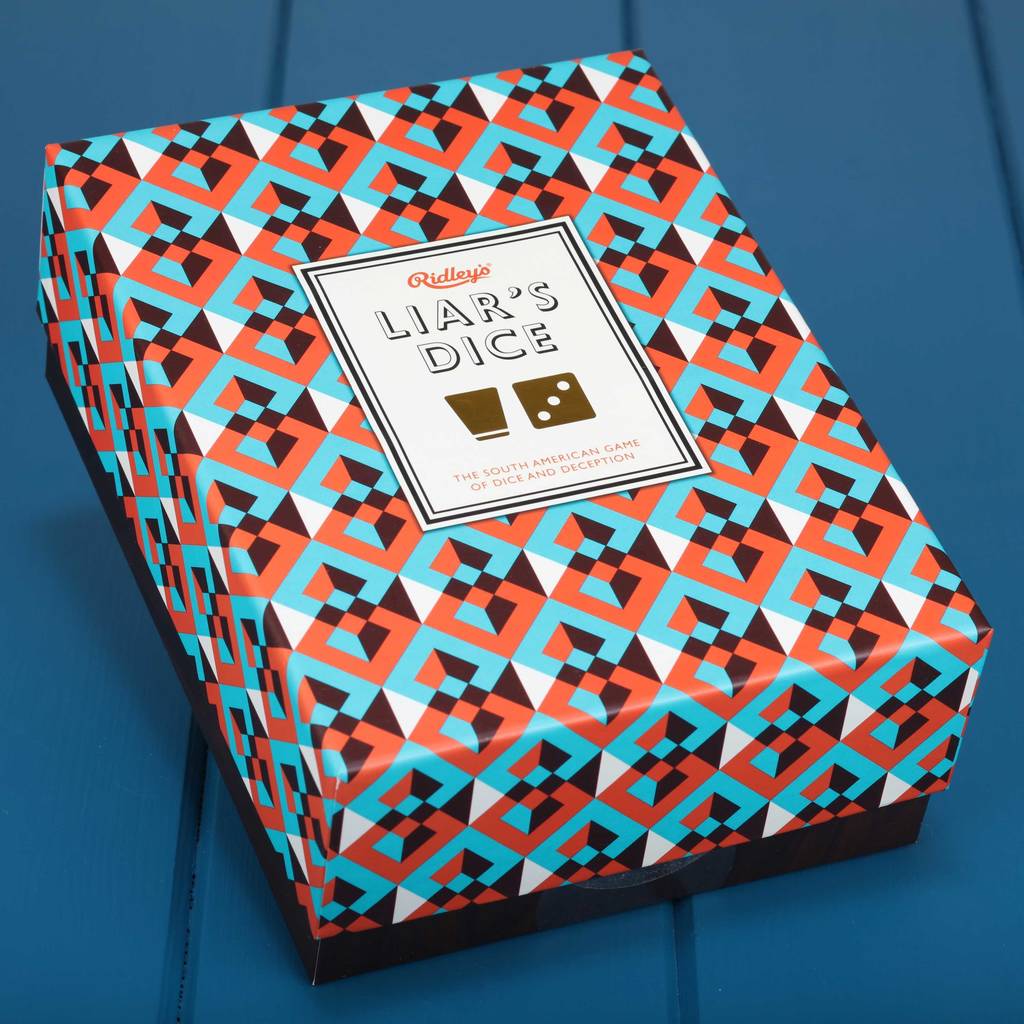 Liar s Dice After Dinner Game By Nest Notonthehighstreet