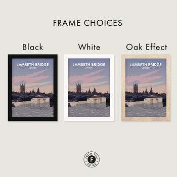 Lambeth Bridge London Framed Print, 3 of 6