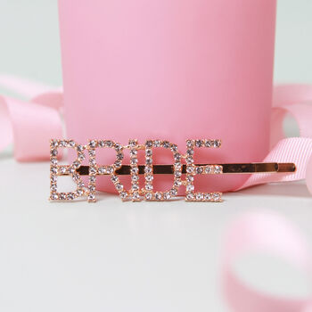 Two Pieces Bride To Be Hair Slide, 4 of 5