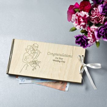 Wooden Money Envelope For A Special Day, 2 of 6