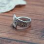Hampton Court Vintage Spoon Ring, thumbnail 1 of 4