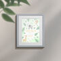 Personalised On The Day You Were Born Safari Framed Print, thumbnail 3 of 10