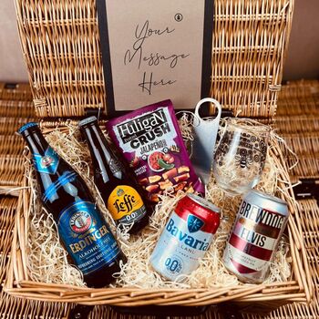 Sobriety Gift For Him Alcohol Free Beer Hamper, 4 of 6