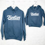 Besties Matching Parent And Child Hoodies Retro Style, thumbnail 3 of 4