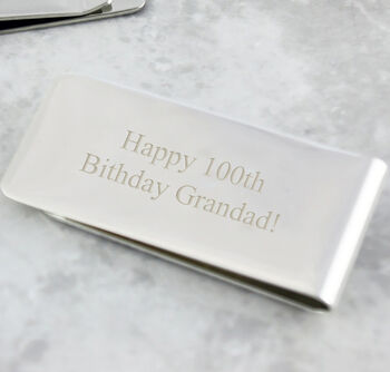 100th Birthday Farthing Coin Money Clip, 6 of 12