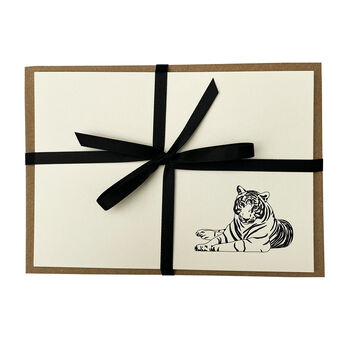 'Tiger Tastic' Correspondence Cards Set Of Eight, 4 of 5