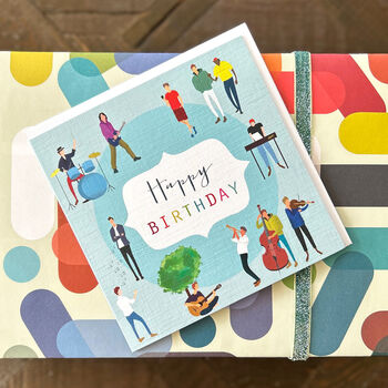Music Happy Birthday Card, 2 of 5
