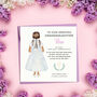 Granddaughter First Holy Communion Card, thumbnail 2 of 6
