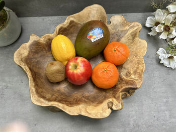 40cm Handmade Wooden Root Bowl – Balinese Gamal Wood, 12 of 12