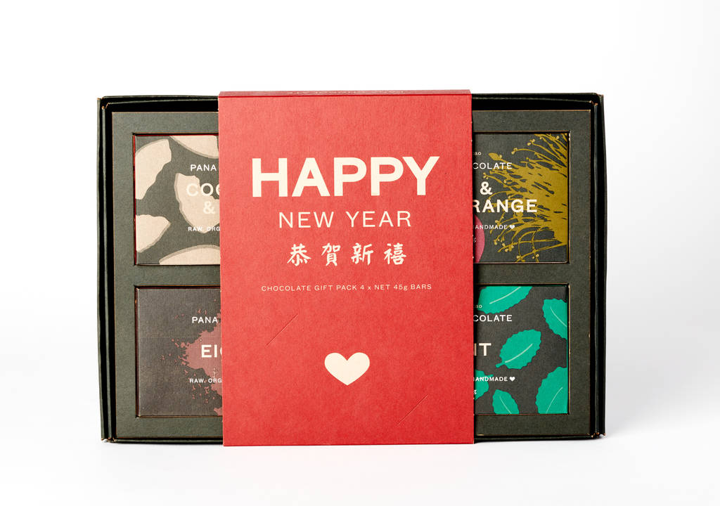 'Chinese New Year' Chocolate Gift Pack By Pana Chocolate