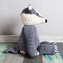 Mary The Giant Badger Crochet Kit, thumbnail 3 of 10