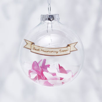 Personalised Confetti Bauble, 6 of 11