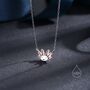 Axolotl Pendant Necklace In Sterling Silver, thumbnail 5 of 10