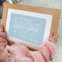 Personalised Baby Birth Announcement Word Art, thumbnail 2 of 12