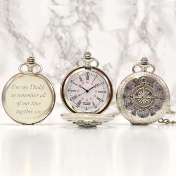 men's watch with compass