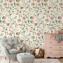 Peach Tree Wallpaper On White, thumbnail 1 of 4