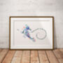 Skiing Personalised Print, thumbnail 2 of 4