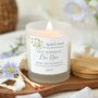 New Home Gift, New Memories New Beginnings Personalised Home Candle, thumbnail 1 of 5
