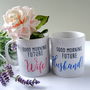 Personalised Future Husband And Wife Pair Of Mugs, thumbnail 1 of 3
