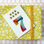 Mini Gold Star Number Seven Card, thumbnail 3 of 5