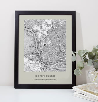 Custom Made UK Map Personalised Homeowner Print, 8 of 12