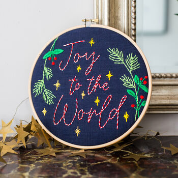 Joy To The World Soulful Hoop Kit, 3 of 4