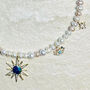 Celestial Charm Pearl Necklace, thumbnail 3 of 9