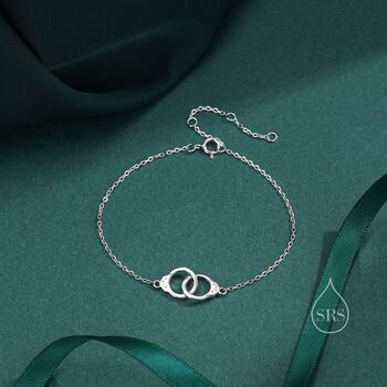 Sterling Silver Handcuff Bracelet, 4 of 11