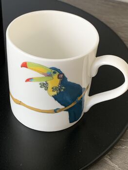 Toucan Print Illustrated Mug, 2 of 5