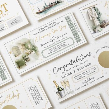 Personalised Auntie Luxury Spa Day Gift Voucher, 4 of 4