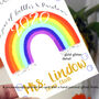 Rainbow Bubbles Thank You Card, thumbnail 5 of 9
