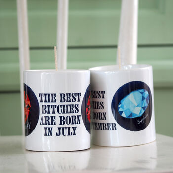 Birthstone Bitches Birthday Candle, 3 of 4