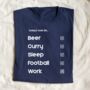 Tick It Or Skip It: Personalised To Do List T Shirt, thumbnail 4 of 7