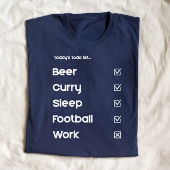 Tick It Or Skip It: Personalised To Do List T Shirt, 4 of 7