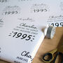 Personalised Awesome Birth Year Wrapping Paper, thumbnail 2 of 3