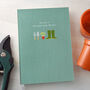 Personalised Gardening A5 Cloth Bound Notebook, thumbnail 2 of 9