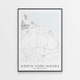 North York Moors National Park Map Print, thumbnail 1 of 4