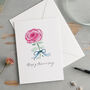 'Happy Anniversary' Rose Card, thumbnail 1 of 3