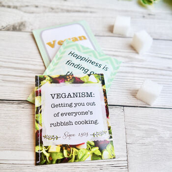 Vegan Tea Gift | Fun Veganism Gift, 12 of 12