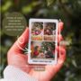 Three Photo And Message Metal Wallet Card, thumbnail 4 of 4
