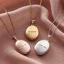Personalised Message Locket Necklace, thumbnail 9 of 9