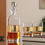 Personalised Whisky Decanter And Glasses, thumbnail 3 of 6