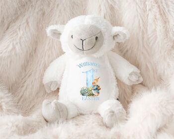 Personalised Blue First Easter Teddy, 6 of 12