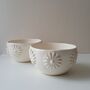 Fine Handmade Dining Floral Bowl, thumbnail 6 of 8